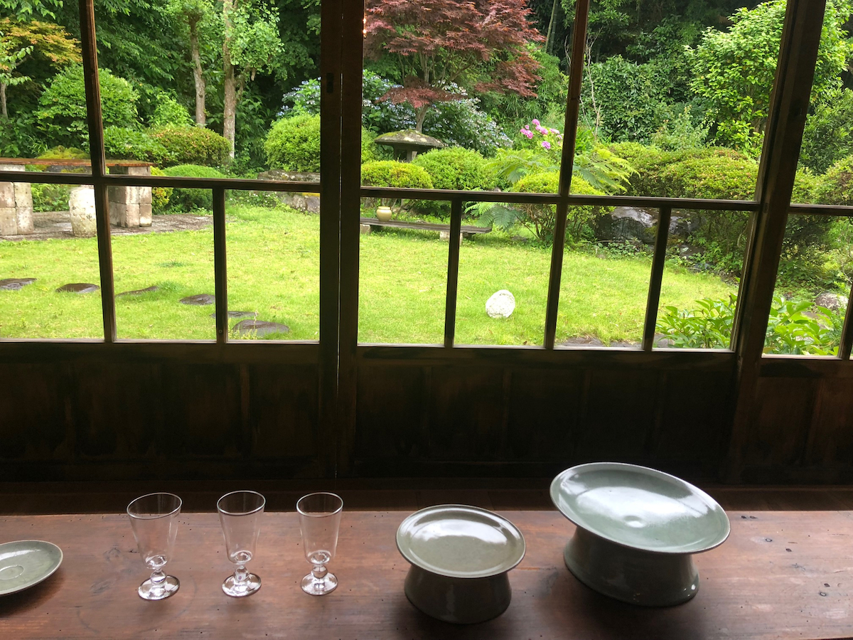 中田 光さんの青磁作品と木下 宝さんのステムグラス、ちょこ等入荷しました