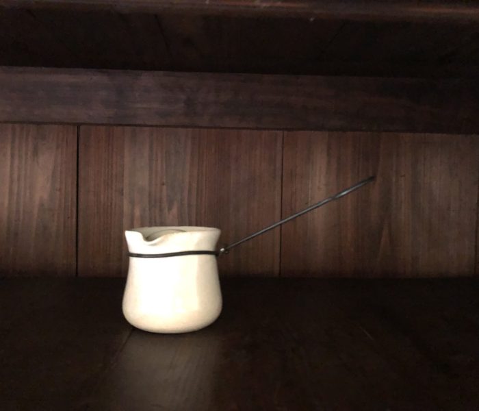 ご注文を承っている市川 孝さんの作品「煮茶器」です。