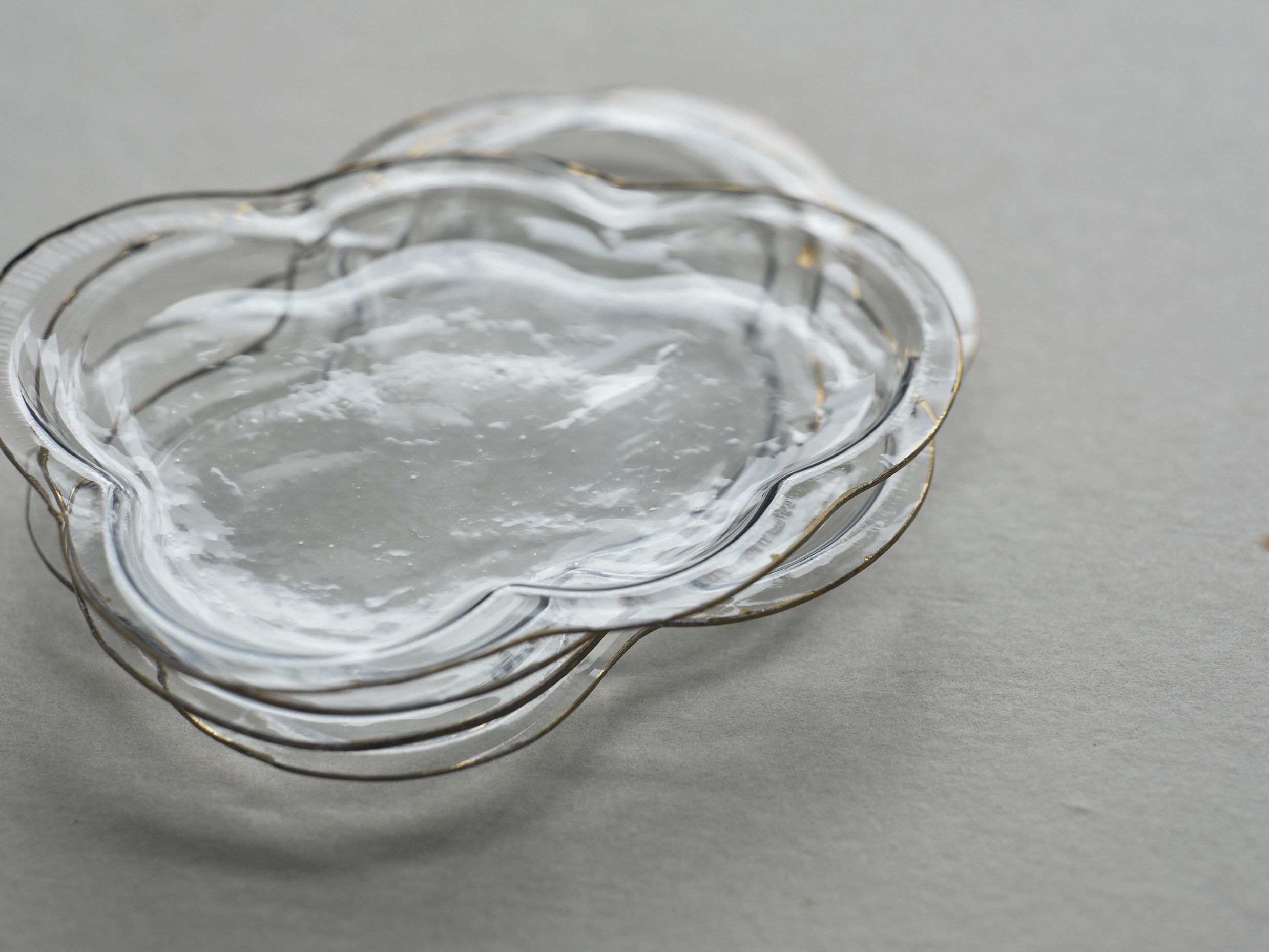 <a href="https://catalog.natsutsubaki.com/category/glass/taniguchi/" target="_blank" rel="noopener">谷口 嘉さんの金縁小皿です。</a>